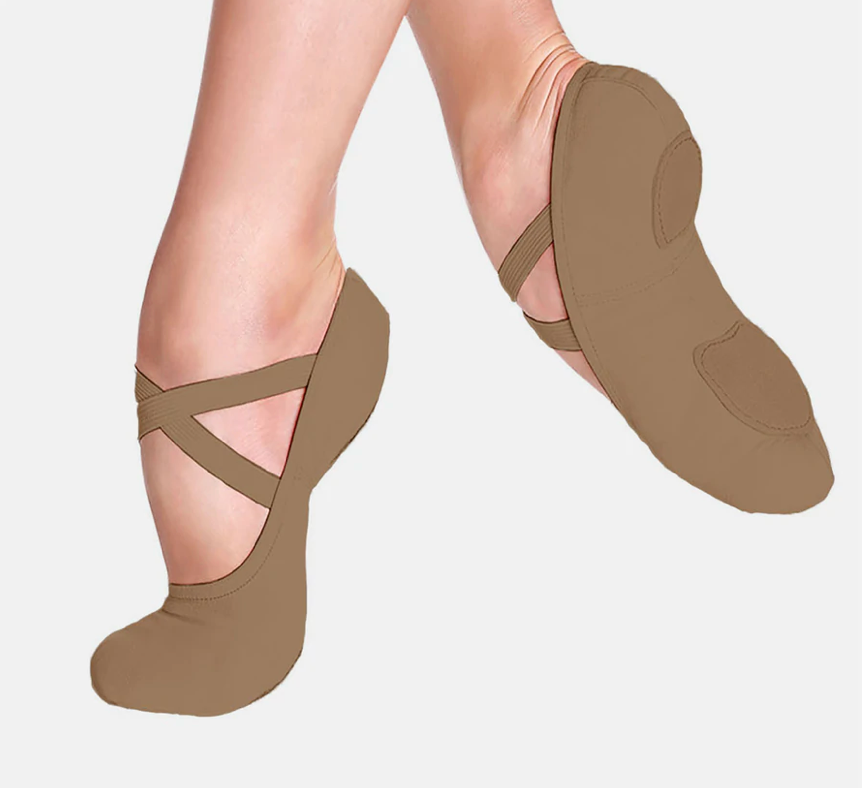 Tan pointe shoes on sale